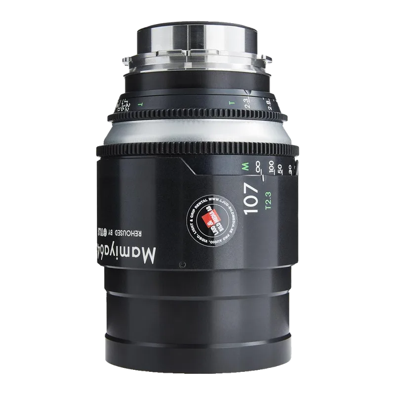 Mamiya 645 107mm T2.3 Full Frame Cinema Lens Kit