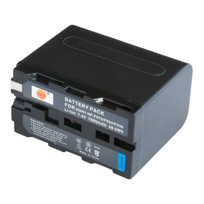 NP-F970 Lithium-Ion Battery Pack (7.4V, 7800mAh) (Multiple Brands)