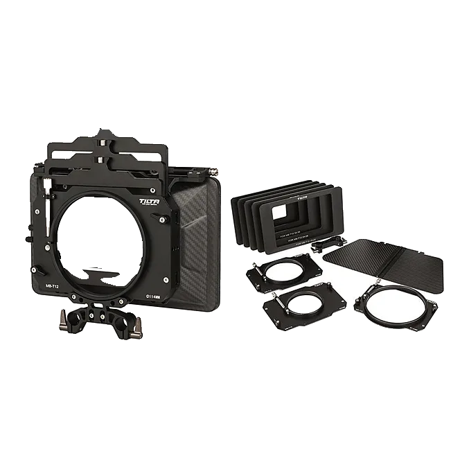 Tilta MB-T12 Carbon Fiber Clip-On Matte Box Kit (134mm)